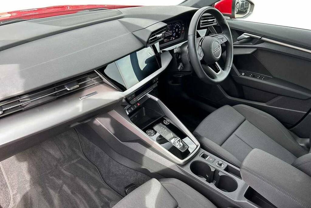 Audi A3 35 Tdi Sport S Tronic ET73XOG Red #2