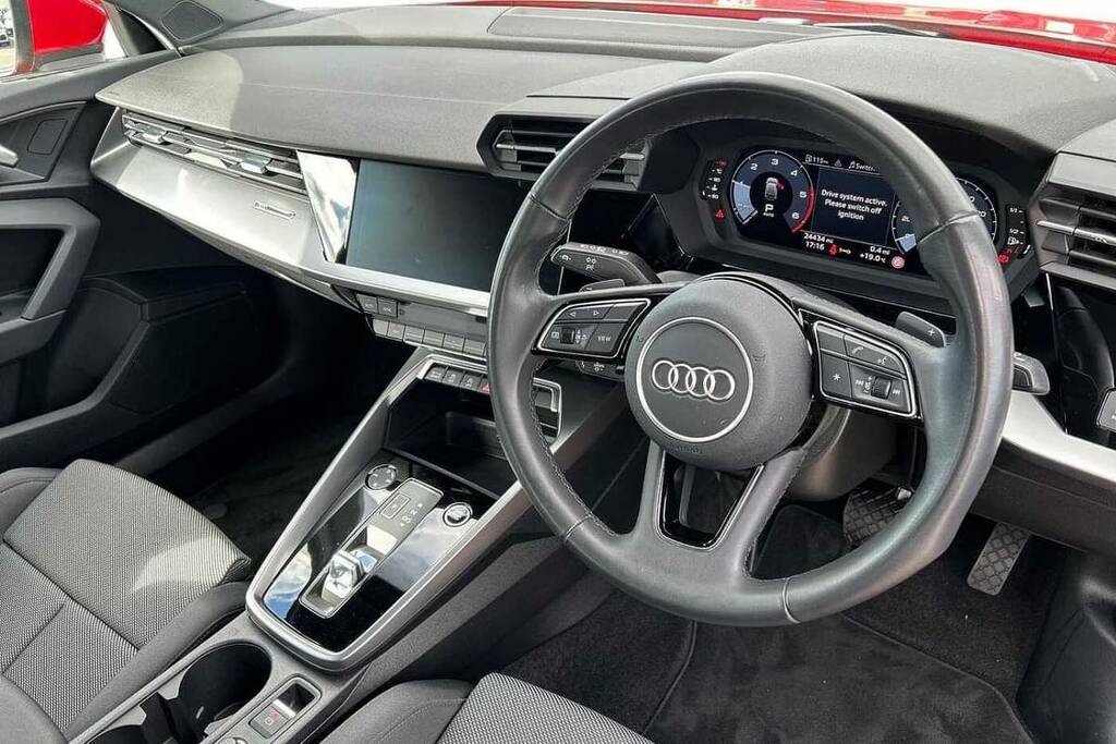 Audi A3 35 Tdi Sport S Tronic ET73XOG Red #6