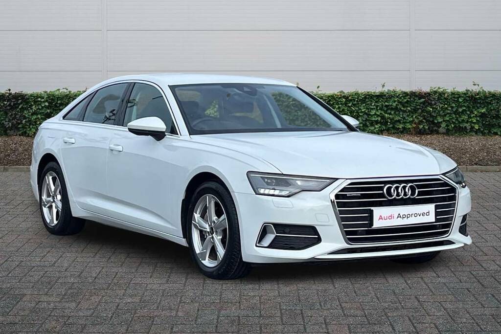 Audi A6 Saloon 40 Tdi Quattro Sport S Tronic Tech Pack White