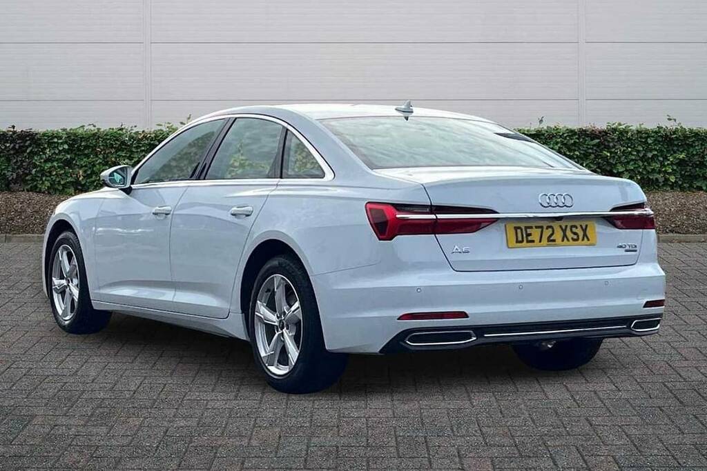 Audi A6 Saloon 40 Tdi Quattro Sport S Tronic Tech Pack White #3