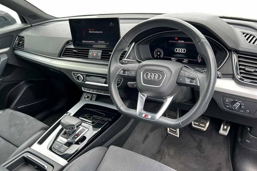 Audi Q5 40 Tdi Quattro S Line S Tronic BW71XDU Black #6