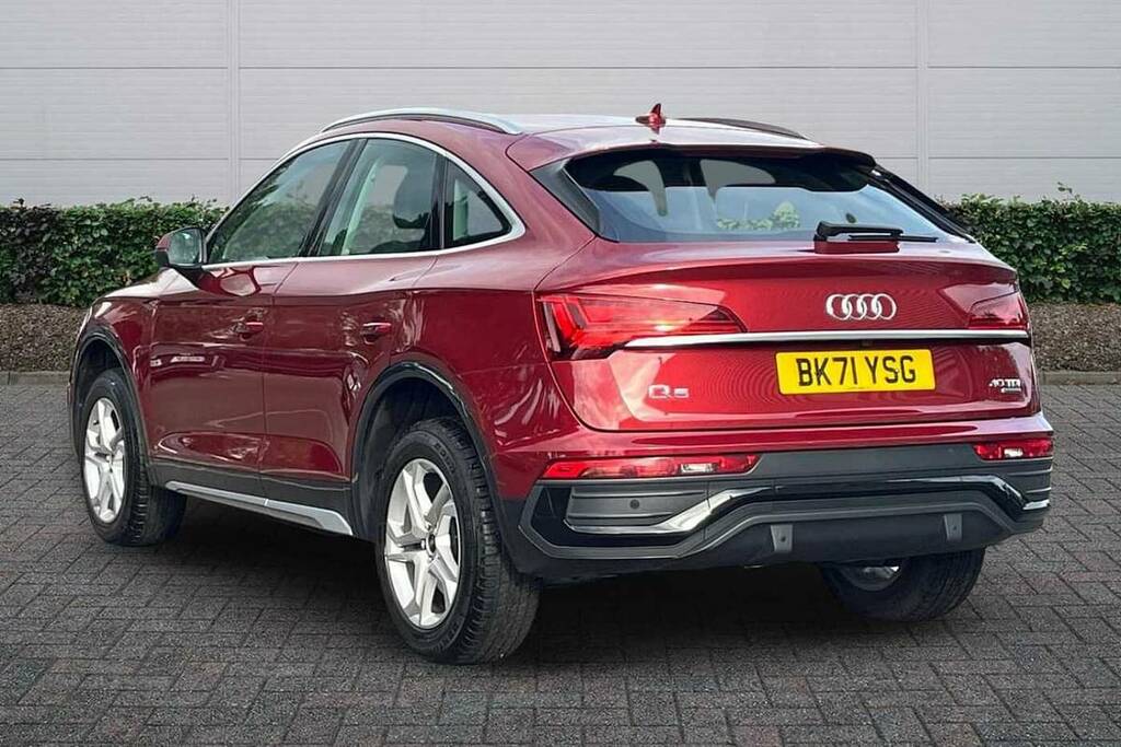 Audi Q5 40 Tdi Quattro Sport S Tronic BK71YSG Red #3