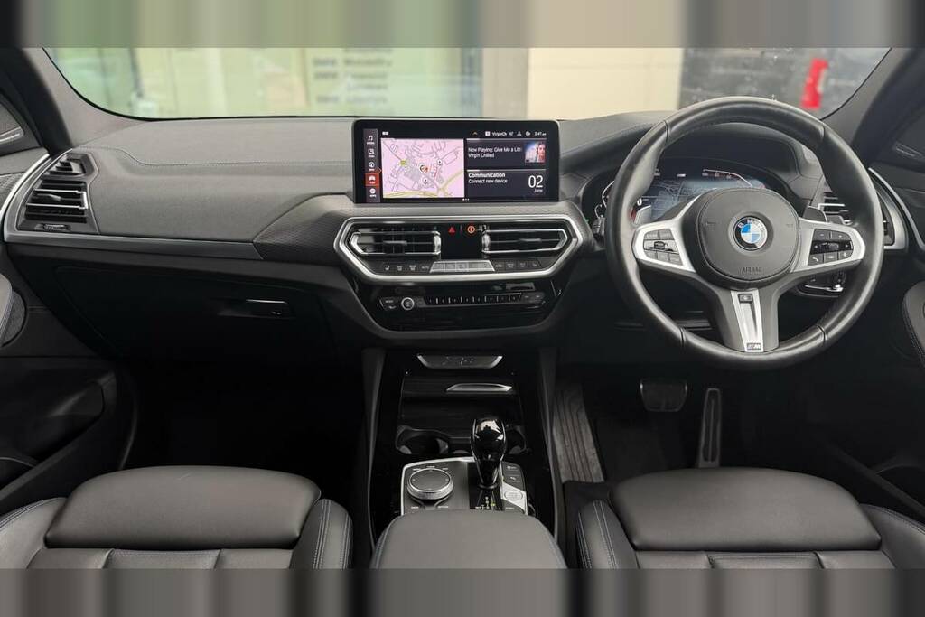 BMW X3 Xdrive30d Mht M Sport Blue #5