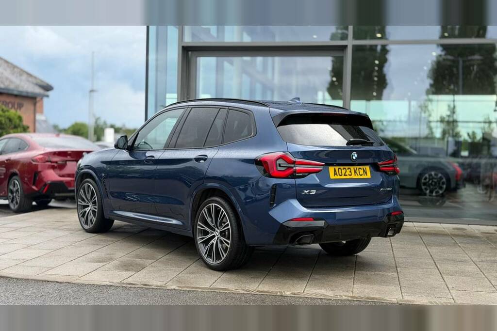 BMW X3 Xdrive30d Mht M Sport Blue #2