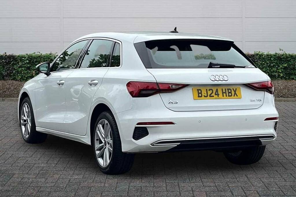 Audi A3 35 Tdi Sport S Tronic White #3