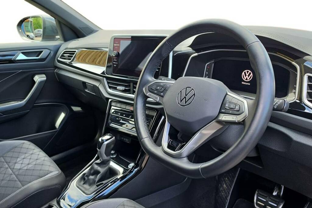 Volkswagen T-Roc 1.5 Tsi R-line Dsg VN24EBU Grey #4