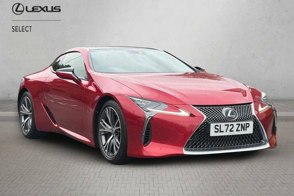 Lexus LC 500H 3.5 Red