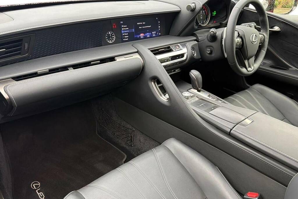 Lexus LC 500H 3.5 Red #5