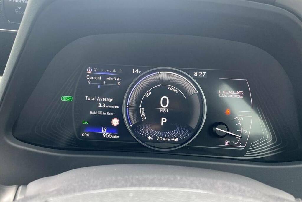 Lexus UX Hatchback Black #9