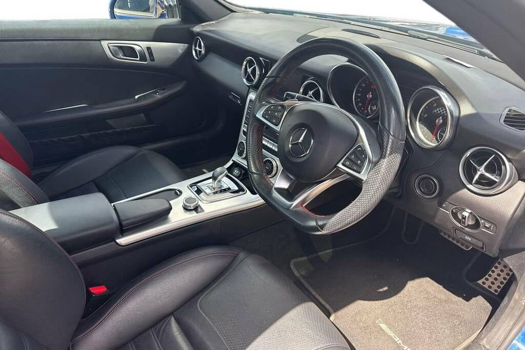 Mercedes-Benz SLC 250D Amg Line 9G-tronic Blue #4