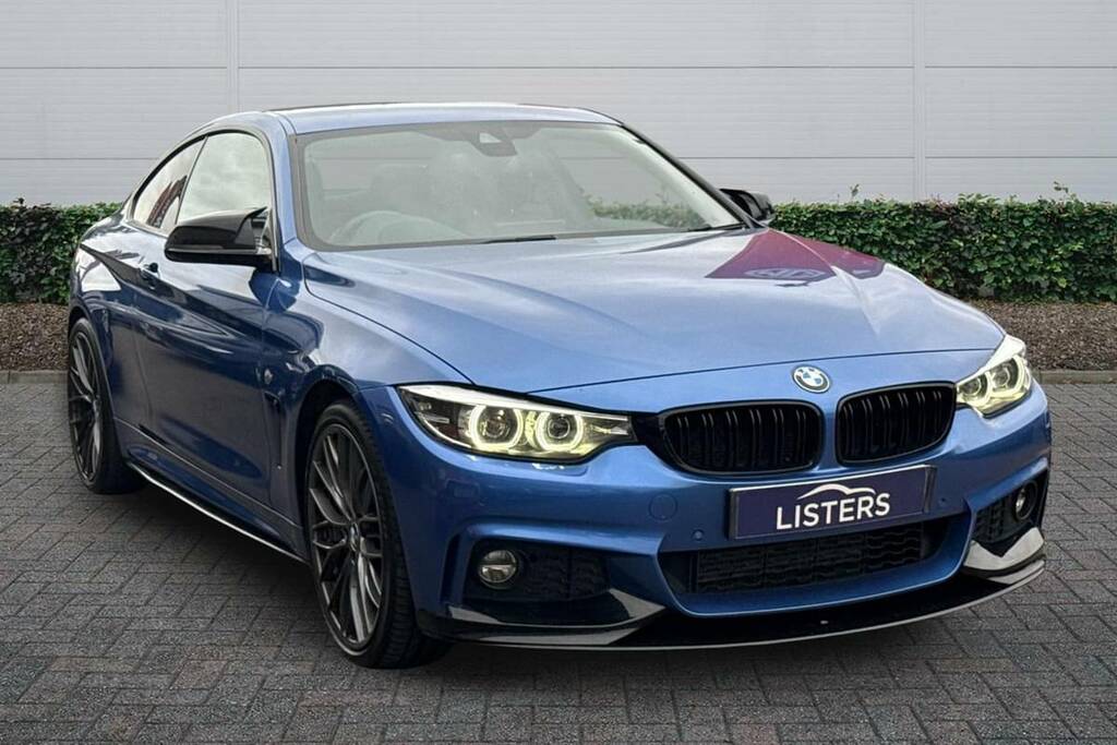 BMW 4 Series Gran Coupe 430D Xdrive M Sport Professional Media Blue