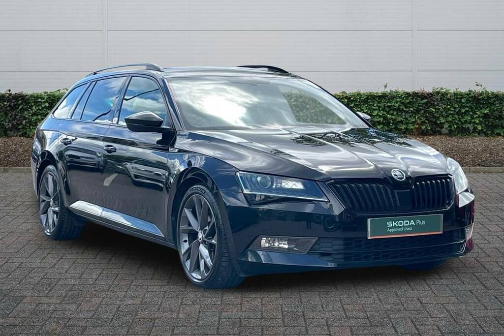 Skoda Superb 2.0 Tdi Cr Sport Line Dsg 7 Speed Black