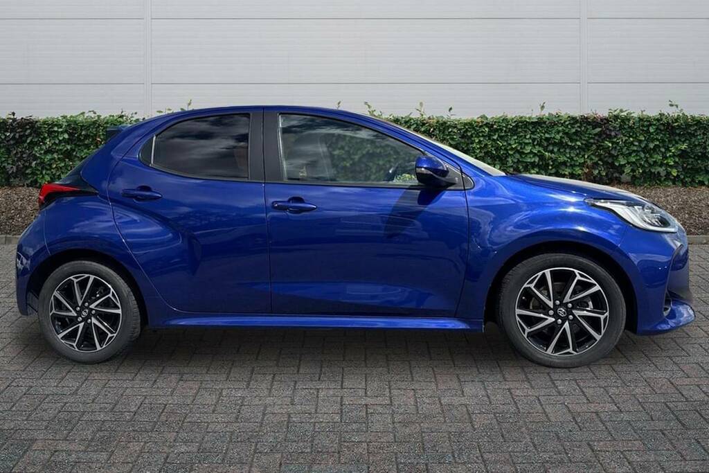 Toyota Yaris 1.5 Hybrid Design Cvt VU72TXF Blue #5