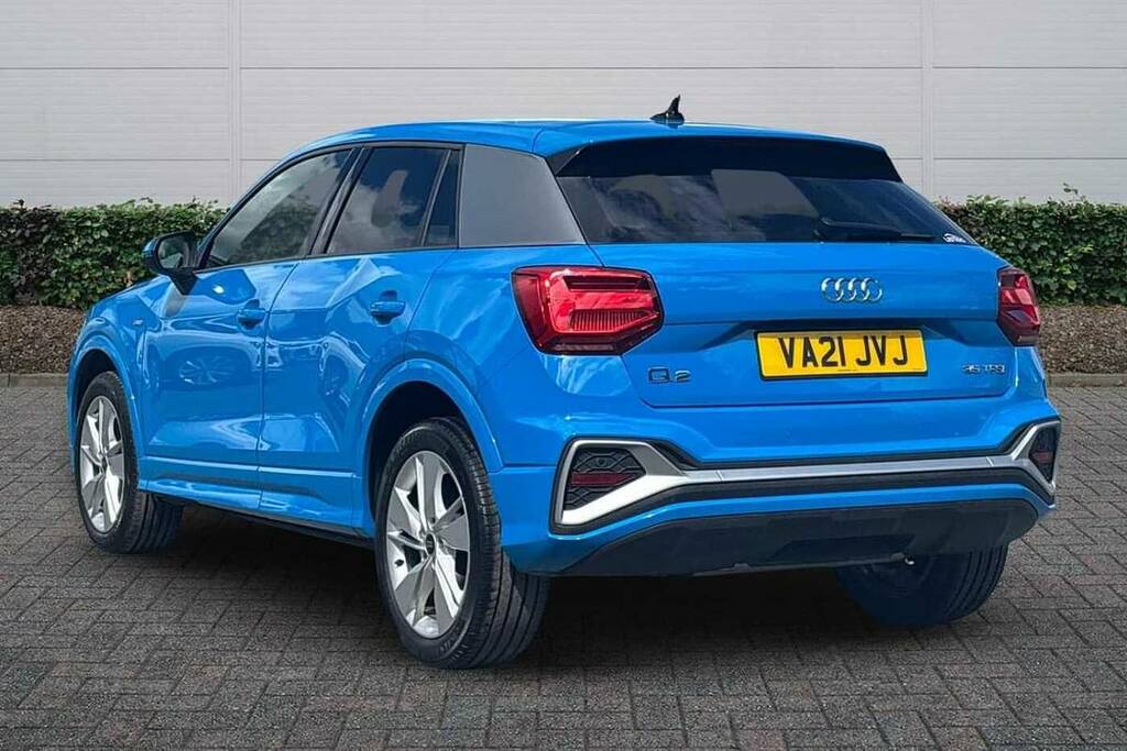 Audi Q2 35 Tfsi S Line VA21JVJ Blue #3