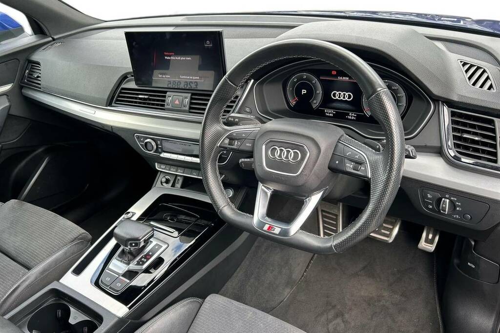 Audi Q5 40 Tdi Quattro S Line S Tronic Blue #4