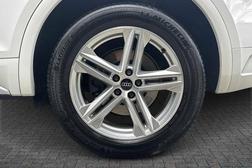 Audi Q5 40 Tdi Quattro S Line S Tronic VF23KVR White #5