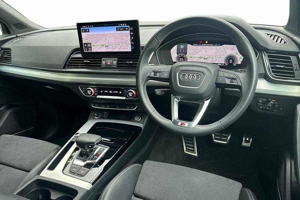 Audi Q5 40 Tdi Quattro S Line S Tronic VF23KVR White #6