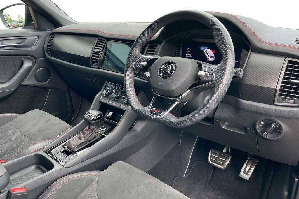 Skoda Kodiaq 2.0 Tsi 245 Vrs 4X4 Dsg 7 Seat BD24KJA Black #6