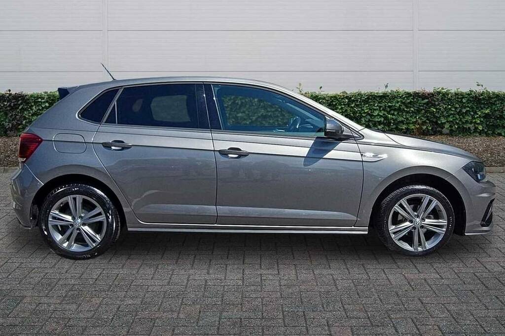 Volkswagen Polo 1.0 Tsi 95 R-line BC19UJB Grey #4