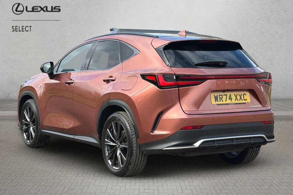 Lexus NX 450H 2.5 F-sport Takumi E-cvt Brown #4