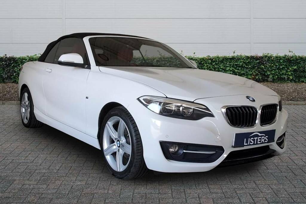 BMW 2 Series 218D 150 Sport Nav Step White