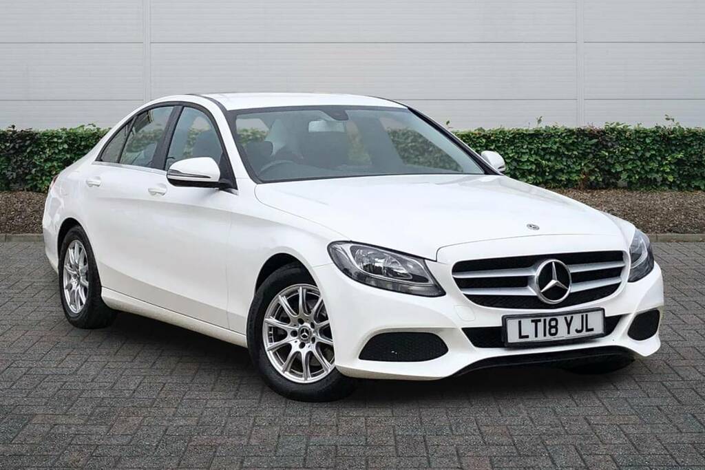 Mercedes-Benz C Class C220d Se 9G-tronic White