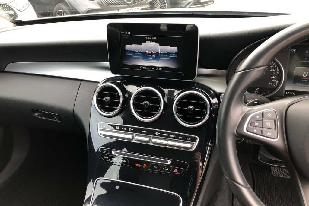 Mercedes-Benz C Class C220d Se 9G-tronic White #3