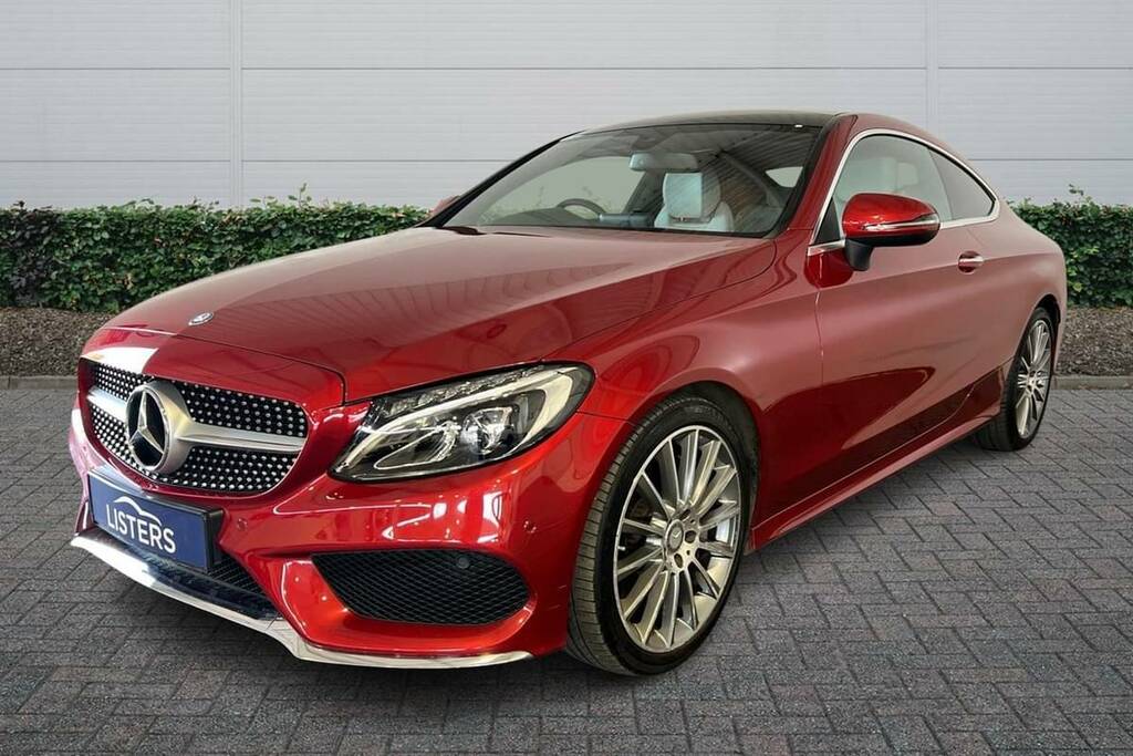 Mercedes-Benz C Class C200 Amg Line Premium Red #6
