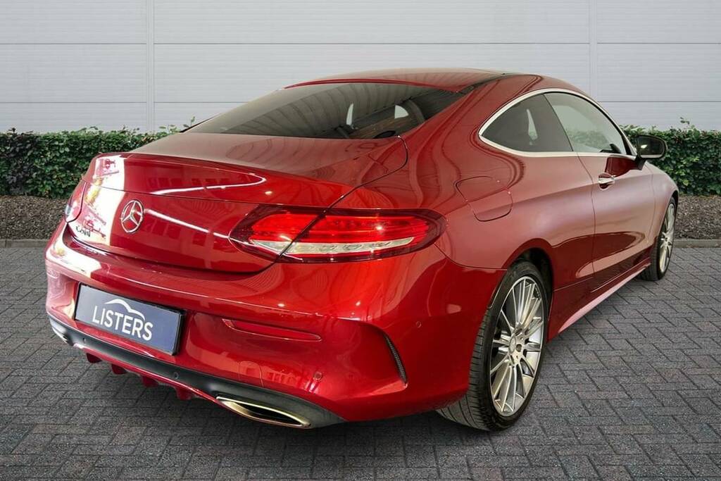 Mercedes-Benz C Class C200 Amg Line Premium Red #5