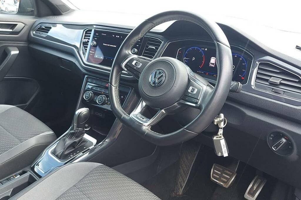 Volkswagen T-Roc 1.5 Tsi Evo R-line Dsg BK19URJ Grey #4