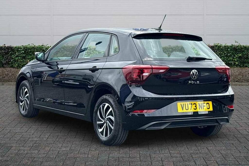Volkswagen Polo 1.0 Tsi Life Dsg VU73NFO Black #3