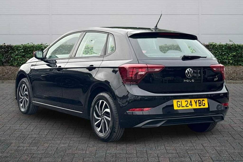 Volkswagen Polo 1.0 Tsi Life Dsg GL24YBG Black #3