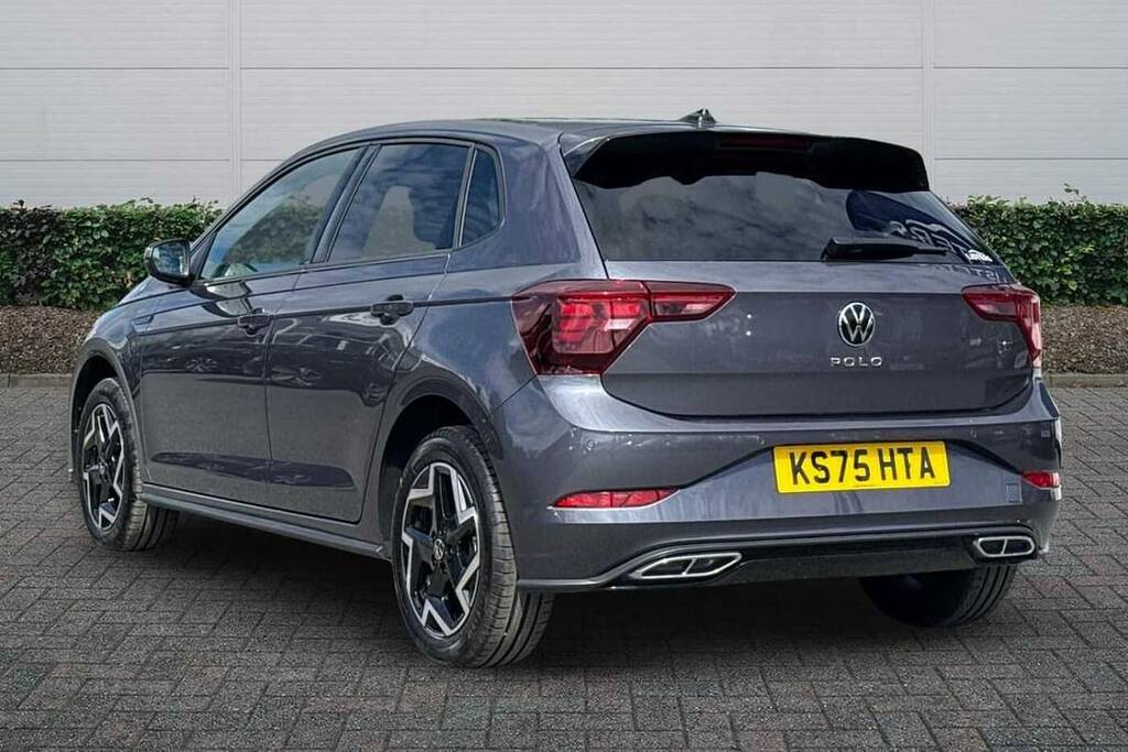 Volkswagen Polo 1.0 Tsi 115 R-line Dsg KS75HTA Grey #3