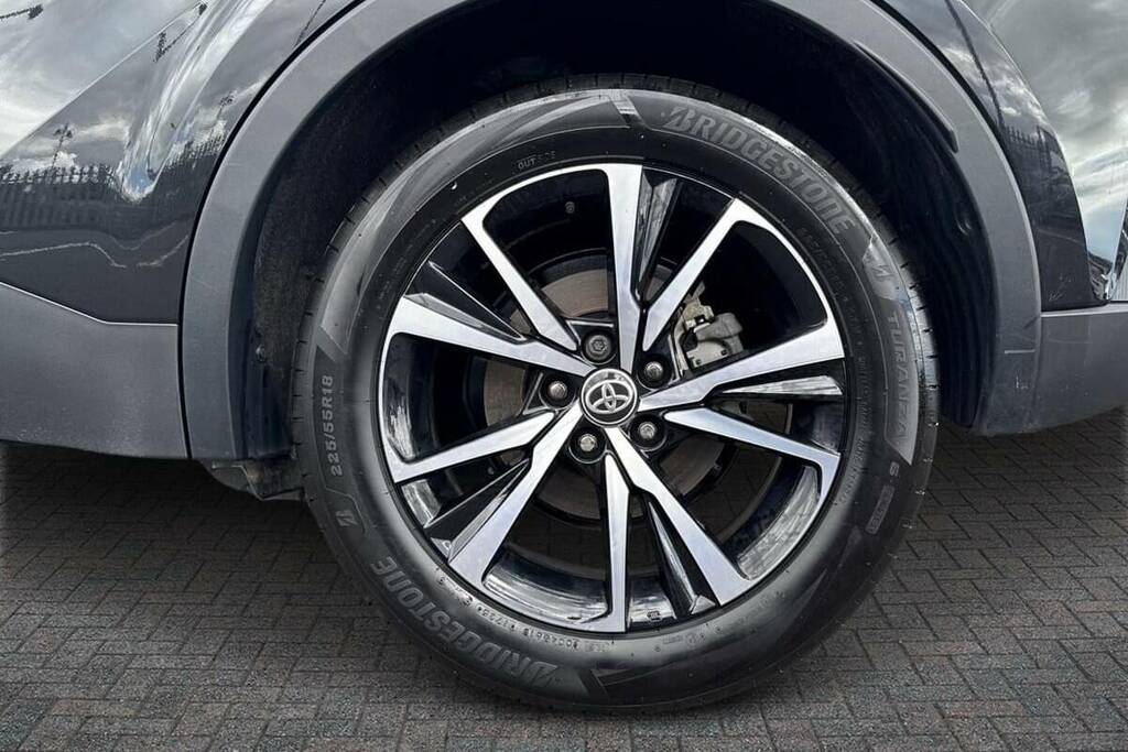 Toyota C-Hr 1.8 Hybrid Design Cvt FH25VXP Black #6