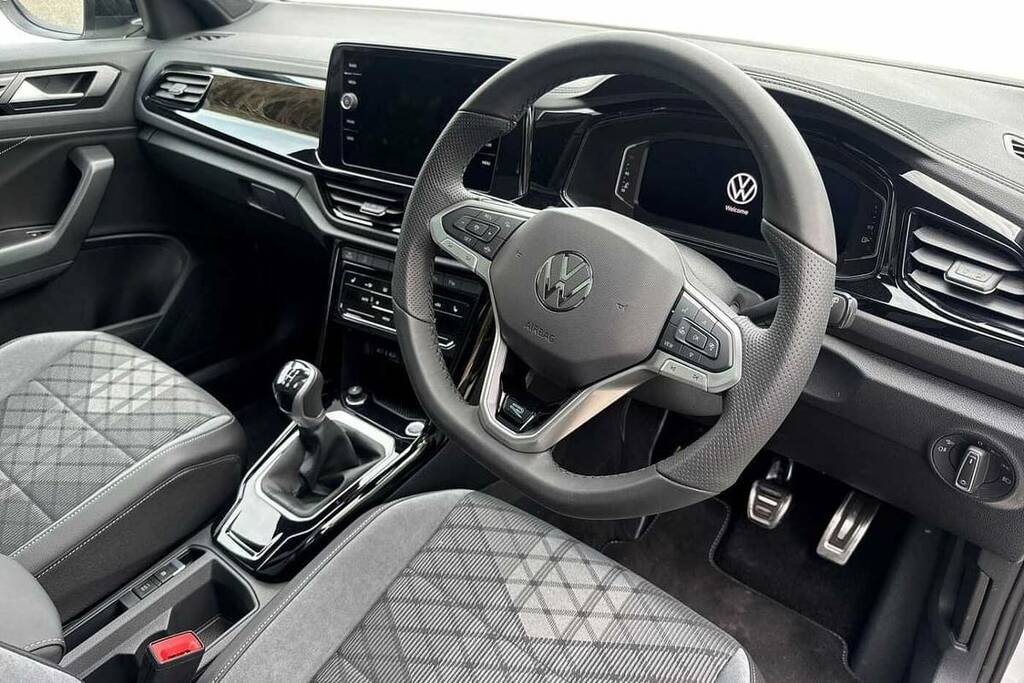 Volkswagen T-Roc 1.5 Tsi Black Edition Plus FH26OCM White #6