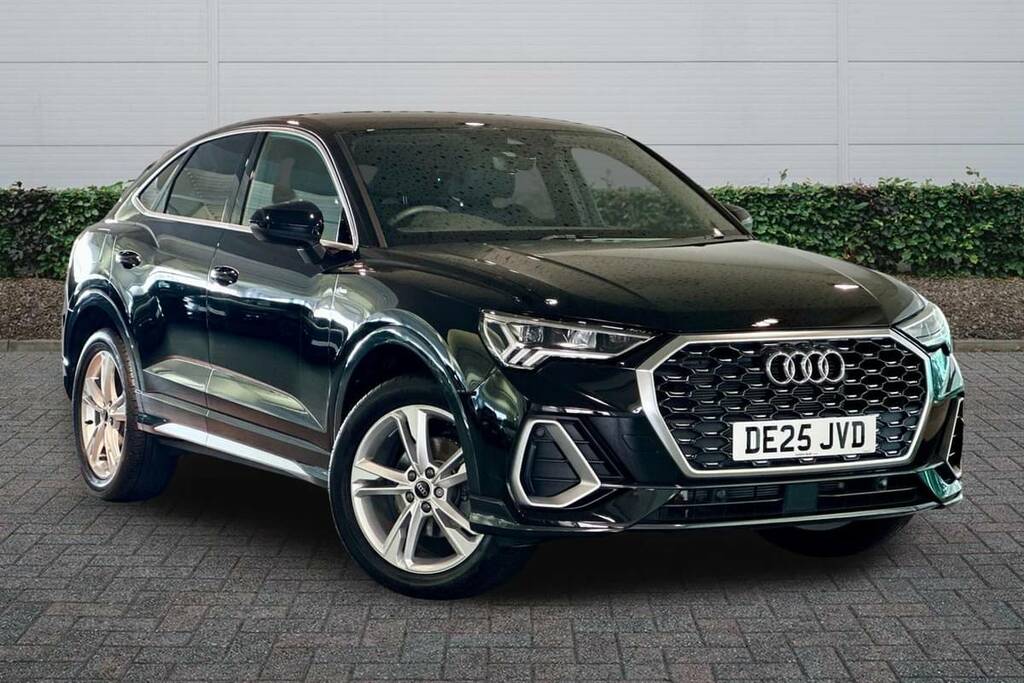 Audi Q3 35 Tfsi S Line S Tronic Leather Black