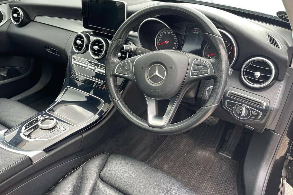 Mercedes-Benz C Class C220d Sport Premium 9G-tronic LR67NVA Black #4