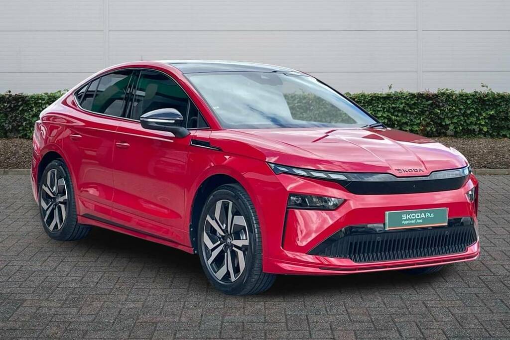 Skoda ENYAQ 210Kw 85 Sportline 82Kwh Red