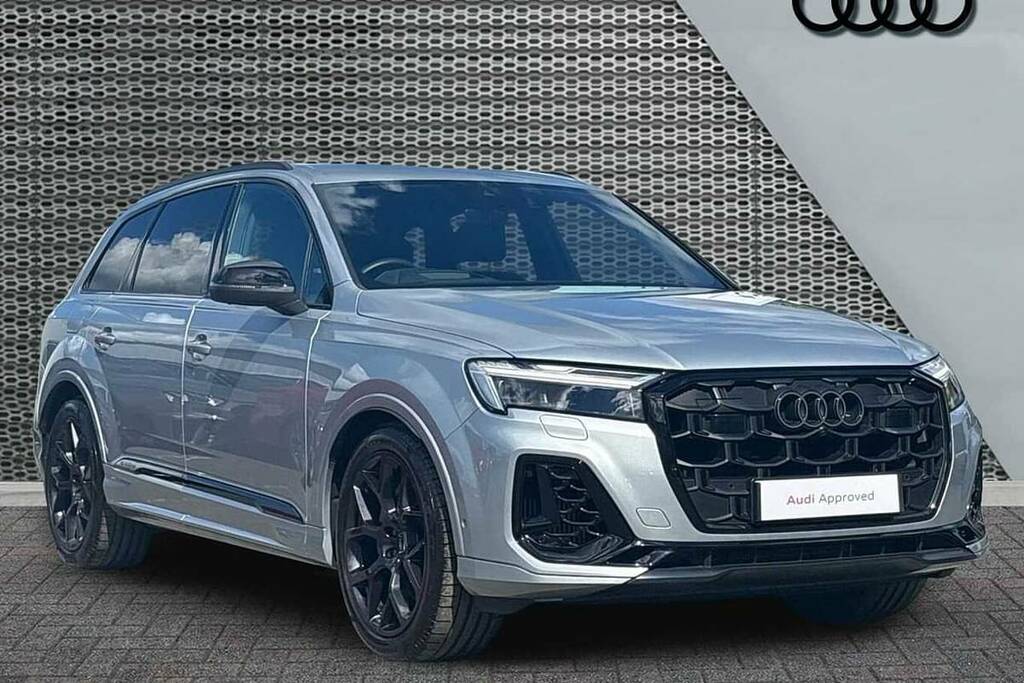 Audi Q7 55 Tfsi Quattro Black Edition Tiptronic Silver