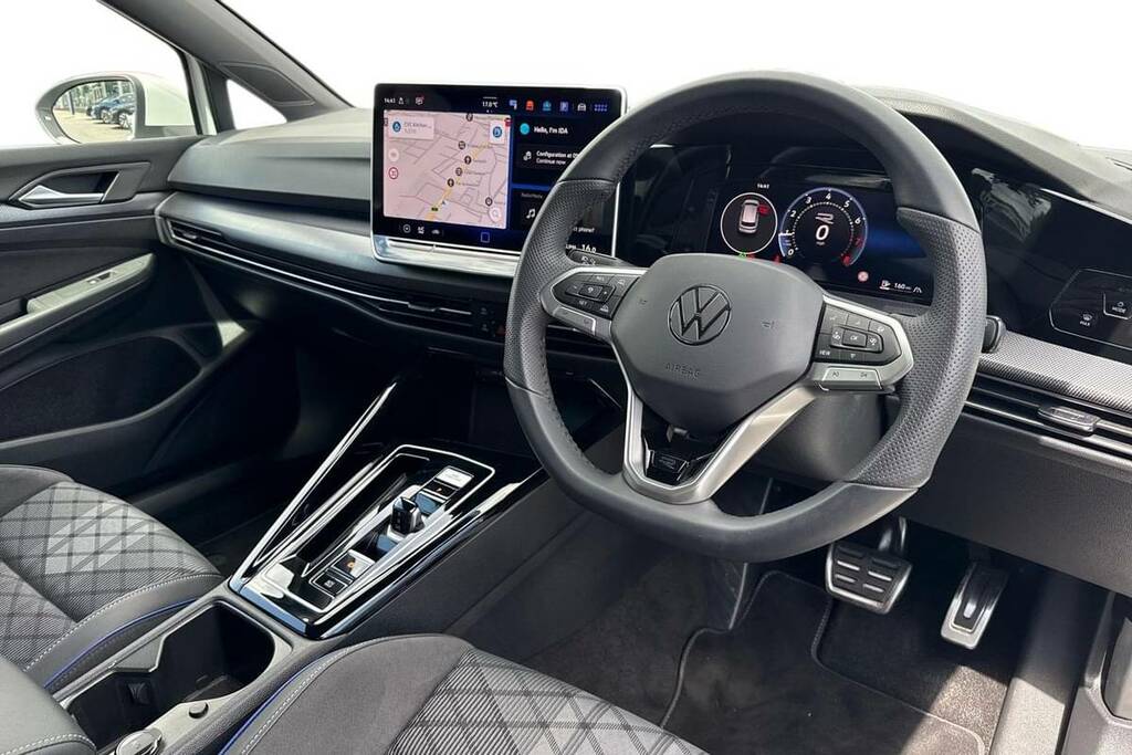 Volkswagen Golf 1.5 Etsi 150 R-line Dsg White #4