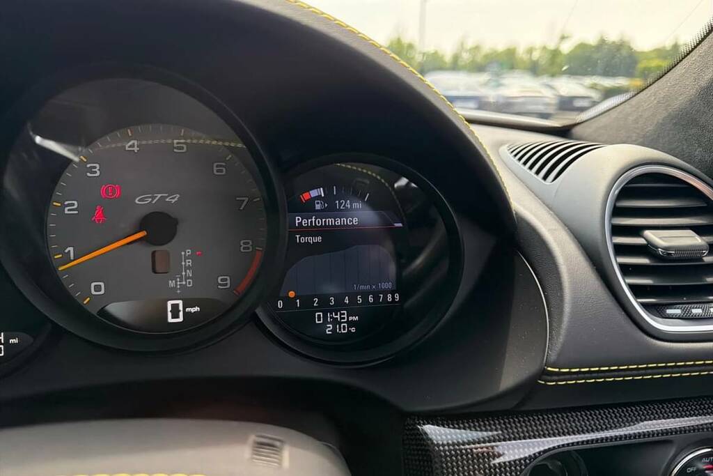 Porsche Cayman 4.0 Gt4 Yellow #20