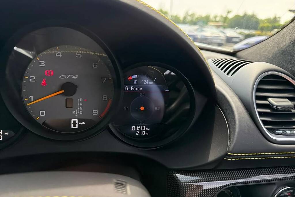 Porsche Cayman 4.0 Gt4 Yellow #19