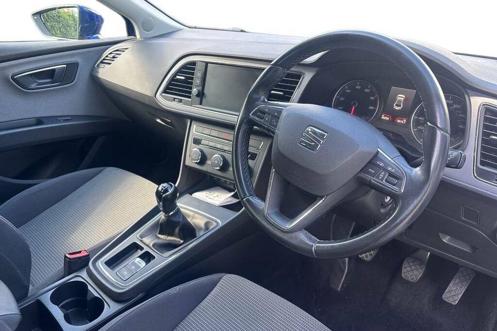 Seat Leon 1.0 Tsi Se Dynamic Ez YH70GYR Blue #4