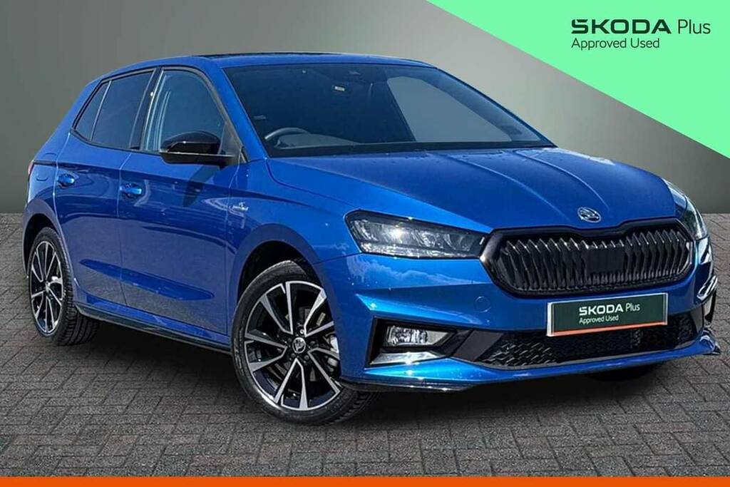 Skoda Fabia 1.0 Tsi 116 Monte Carlo Blue