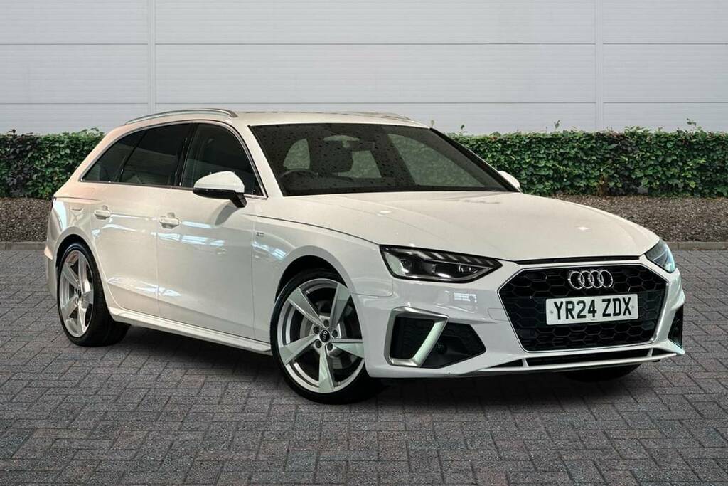 Audi A4 Avant 40 Tfsi 204 S Line S Tronic YR24ZDX White