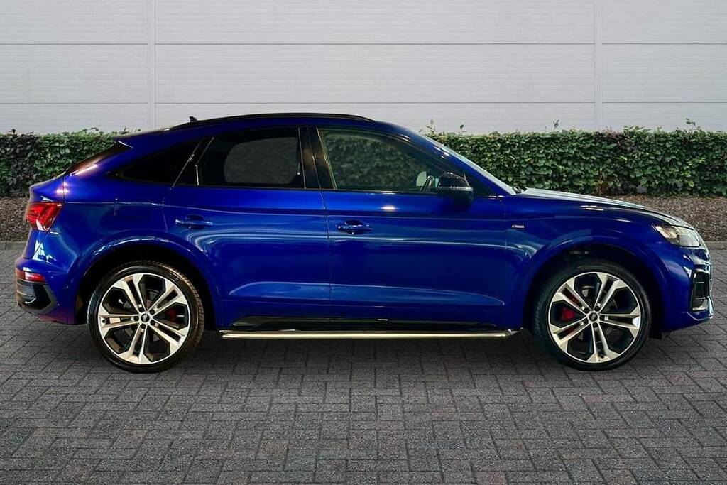 Audi Q5 40 Tdi Quattro Edition 1 S Tronic VU72ENE Blue #4