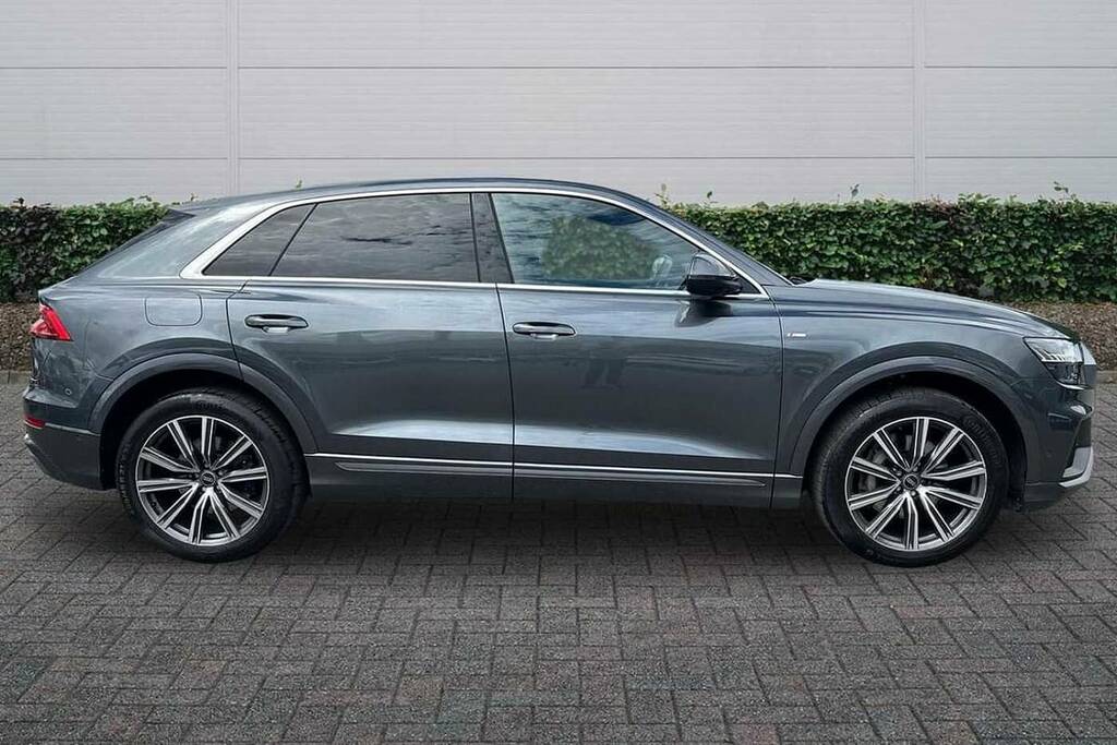 Audi Q8 55 Tfsi Quattro S Line Tiptronic Leather Grey #4