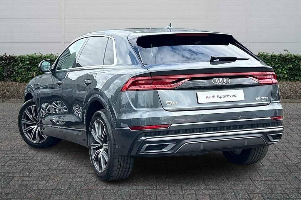 Audi Q8 55 Tfsi Quattro S Line Tiptronic Leather Grey #3