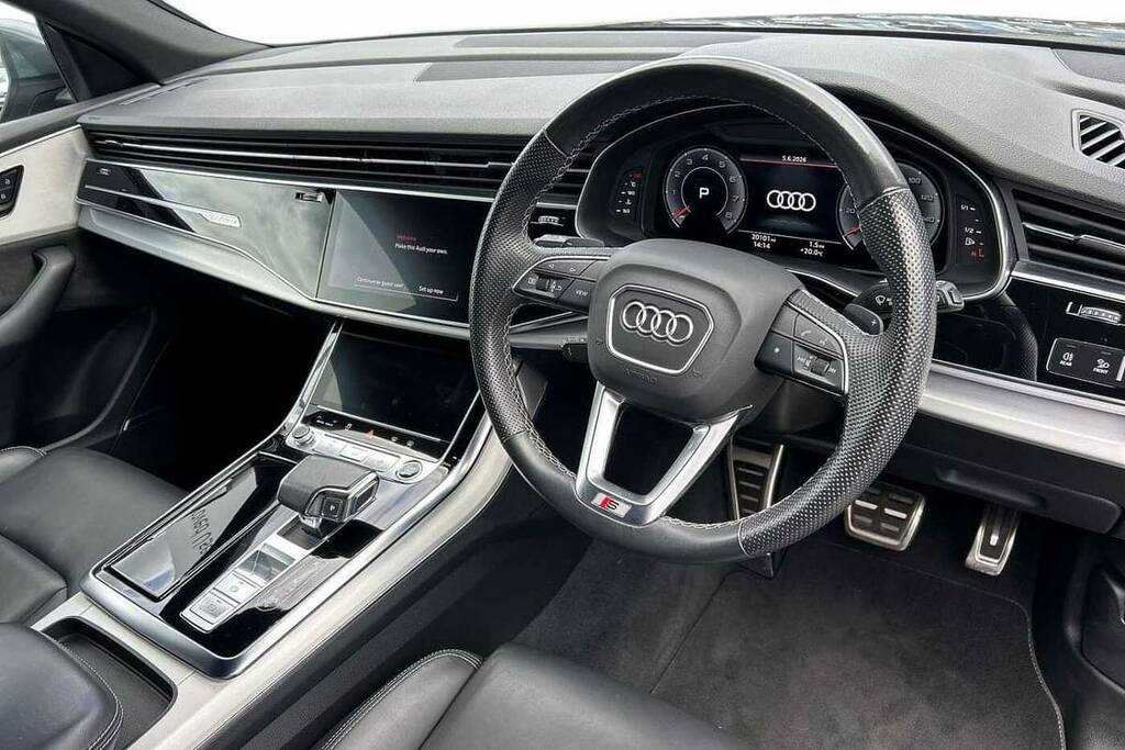 Audi Q8 55 Tfsi Quattro S Line Tiptronic Leather Grey #6