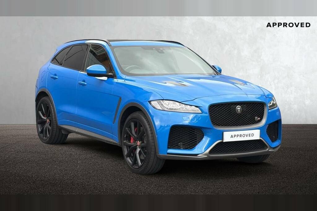Jaguar F-Pace 5.0 Supercharged V8 Svr Awd Blue